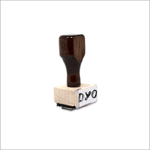 1/2" x 1" Hand Stamp