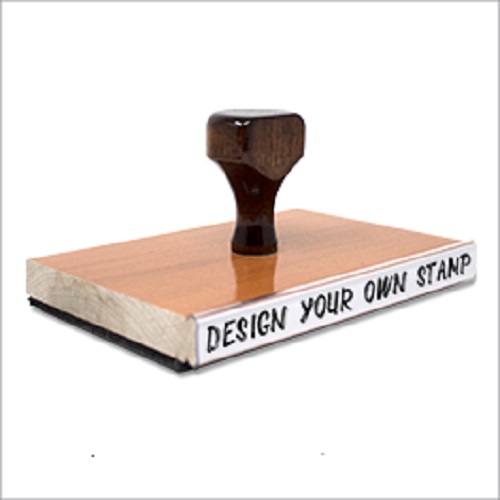 1 3/4" x 5 1/2" Hand Stamp