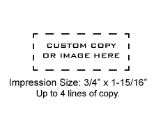 MAXSTAMP-SI2 - MaxStamp SI-20 Self-Inking Stamp