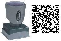 QR Contact Stamp
